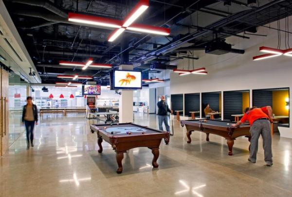 Game Center of AOL office