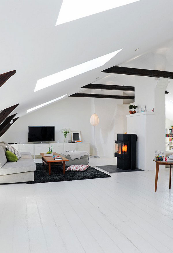 Beautiful Interior design for using extra space