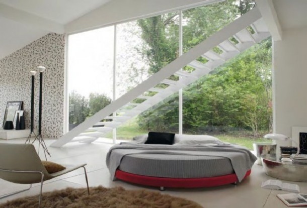 Cool Round Beds Design Ideas 