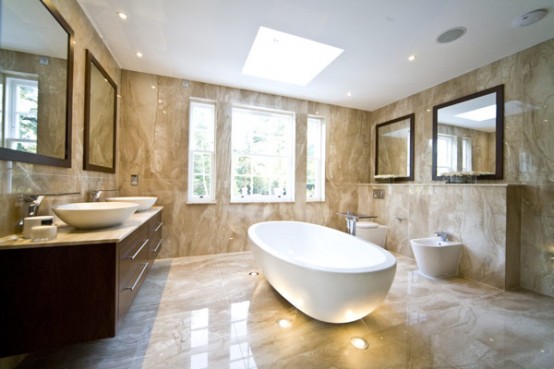 Futuristic Bathroom Interior Design Ideas by Blanca Sanchez