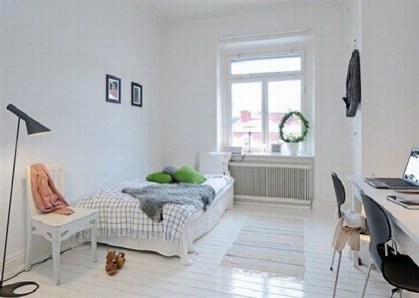 The Modern Swedish Bedroom Designs Low bed design