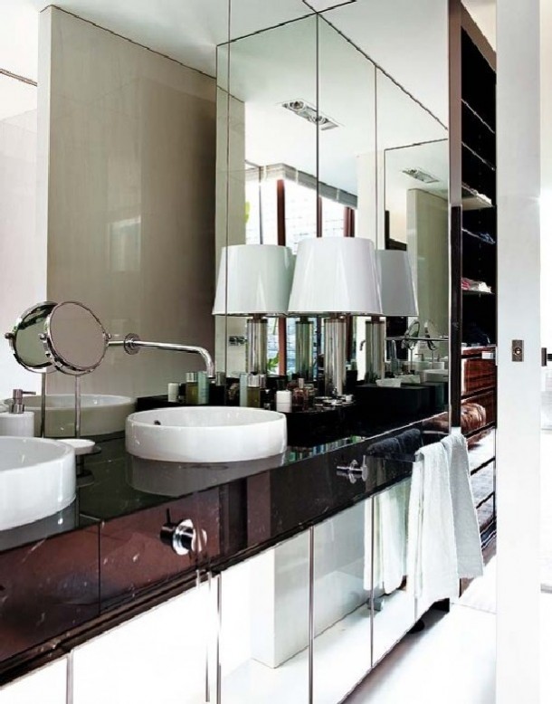 luxury bathroom minimalist style in Portugal