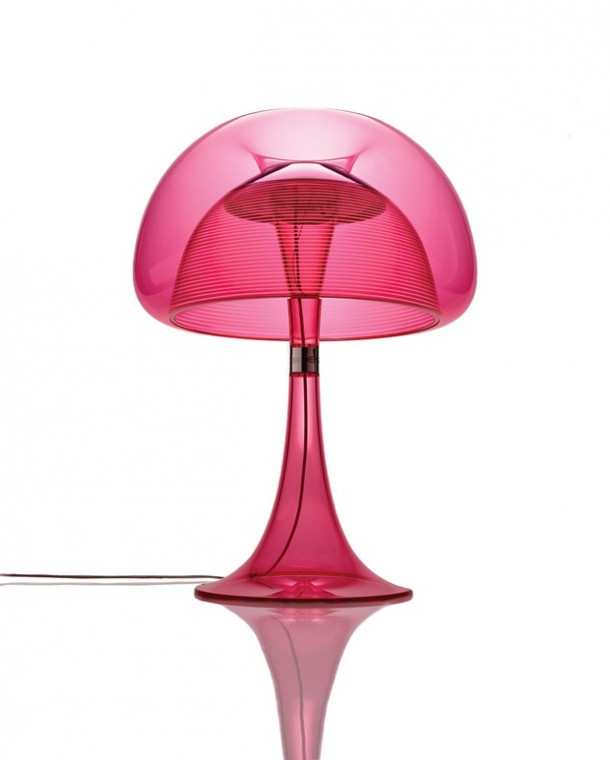 Pink Color aurelia table lamp by qisdesign