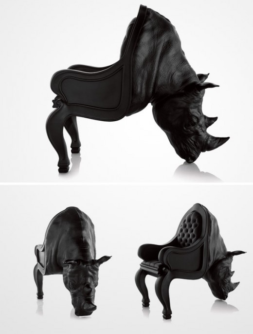 Amazing Rhino Chair by Maximo Riera 