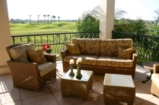 Authentic Tropical Interior Design outdoor Look.