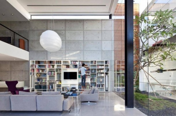 Interior Haifa House by Pitsou Kedem Architects