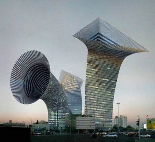 ultra modern building constructions 