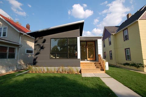 B-Line: Small and Stylish Prefabricated House