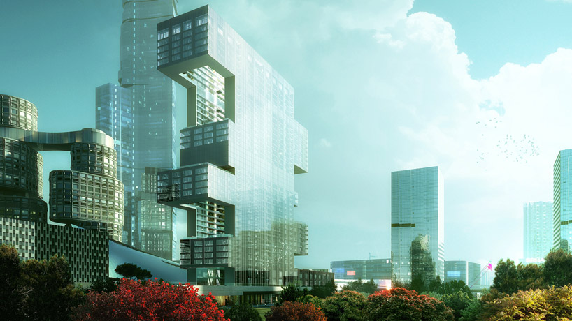 Yongsan International Business District by REX Architecture