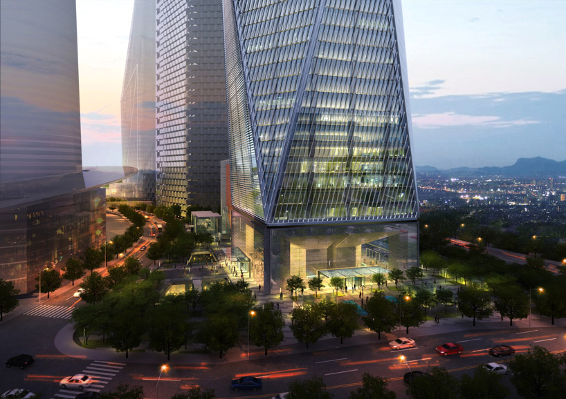 Diagonal Tower by SOM