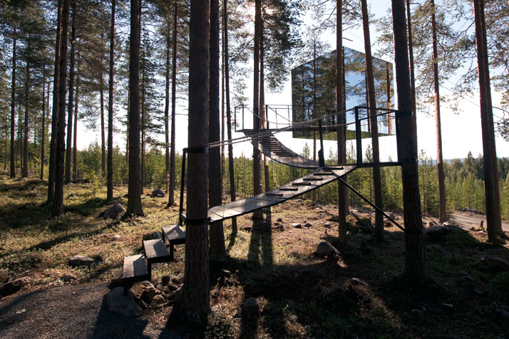 Sleep in Nature: Tree Hotel by Tham & Videgard Arkitekter