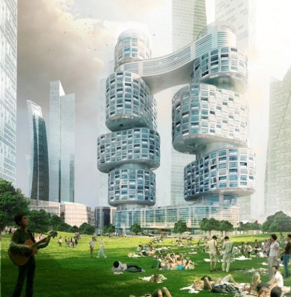 Velo Towers By Asymptote Architecture