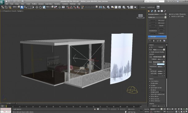 Как сделать свет из окна в 3d max vray