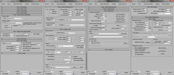 vray 3ds max render settings